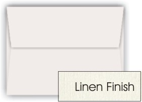 WHITE LINEN ENVELOPES
