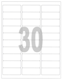 LASER/INK LABELS