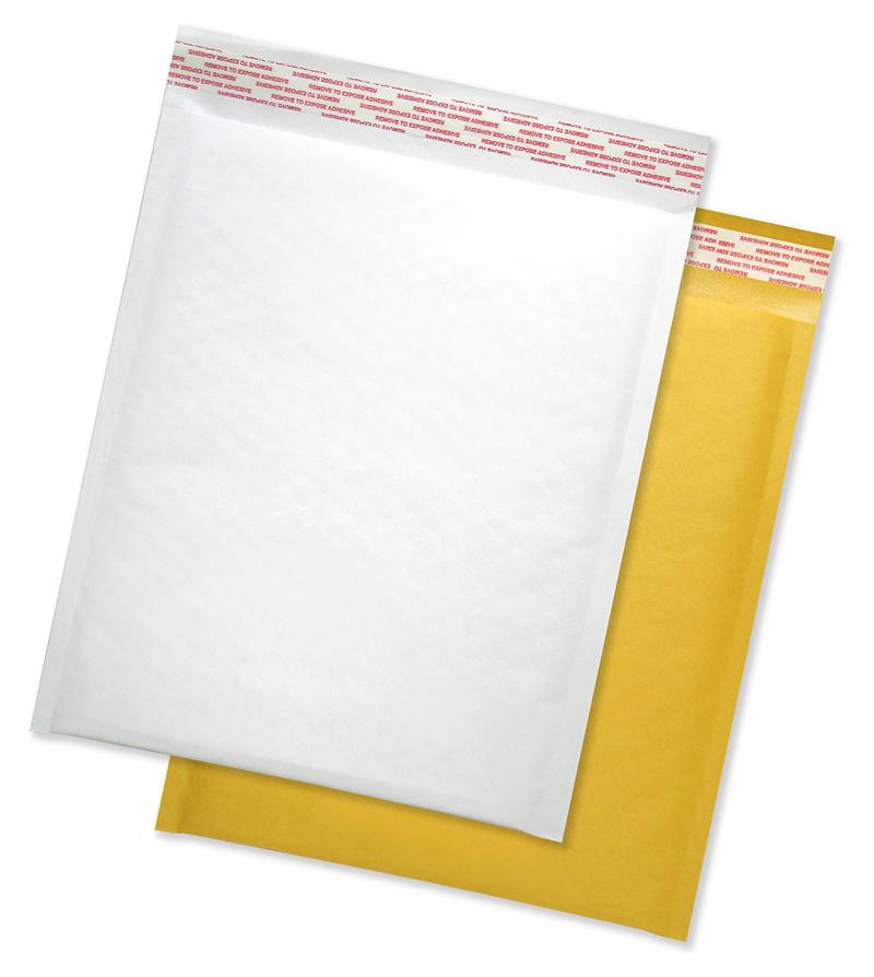 (6.25 X 9), Bubble Mailer White Kraft, 200/Case